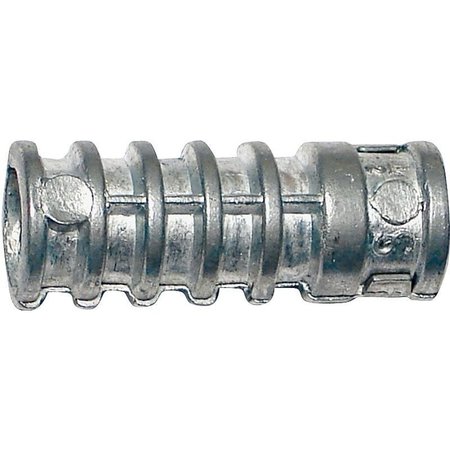 MIDWEST FASTENER Short Lag Shield, 3/4" Dia, Alloy Steel Zinc Plated 4186